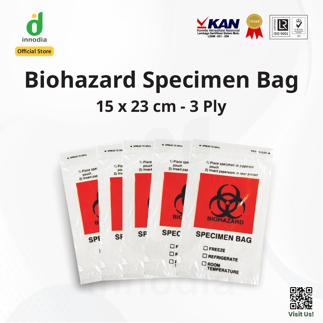 Biohazard Specimen Bag