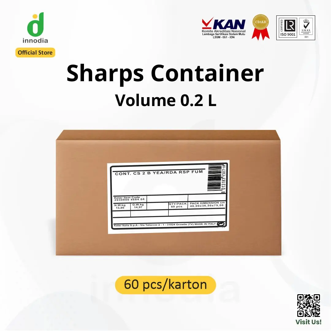 Sharps Container 0.2 L - Image 3